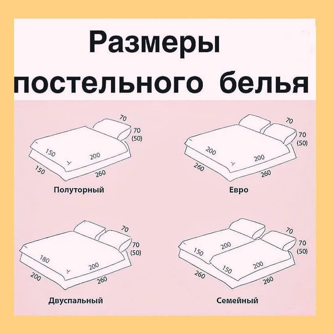 Размер двухспалки постельного белья. Размер двухспалки постельного белья