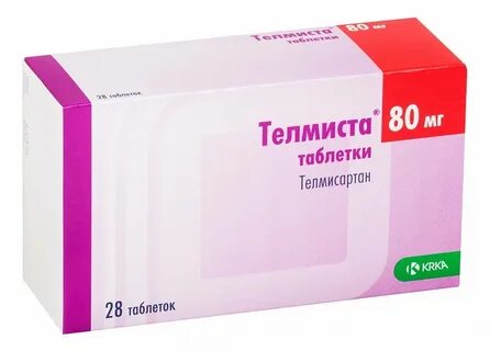 Телмиста 80 мг