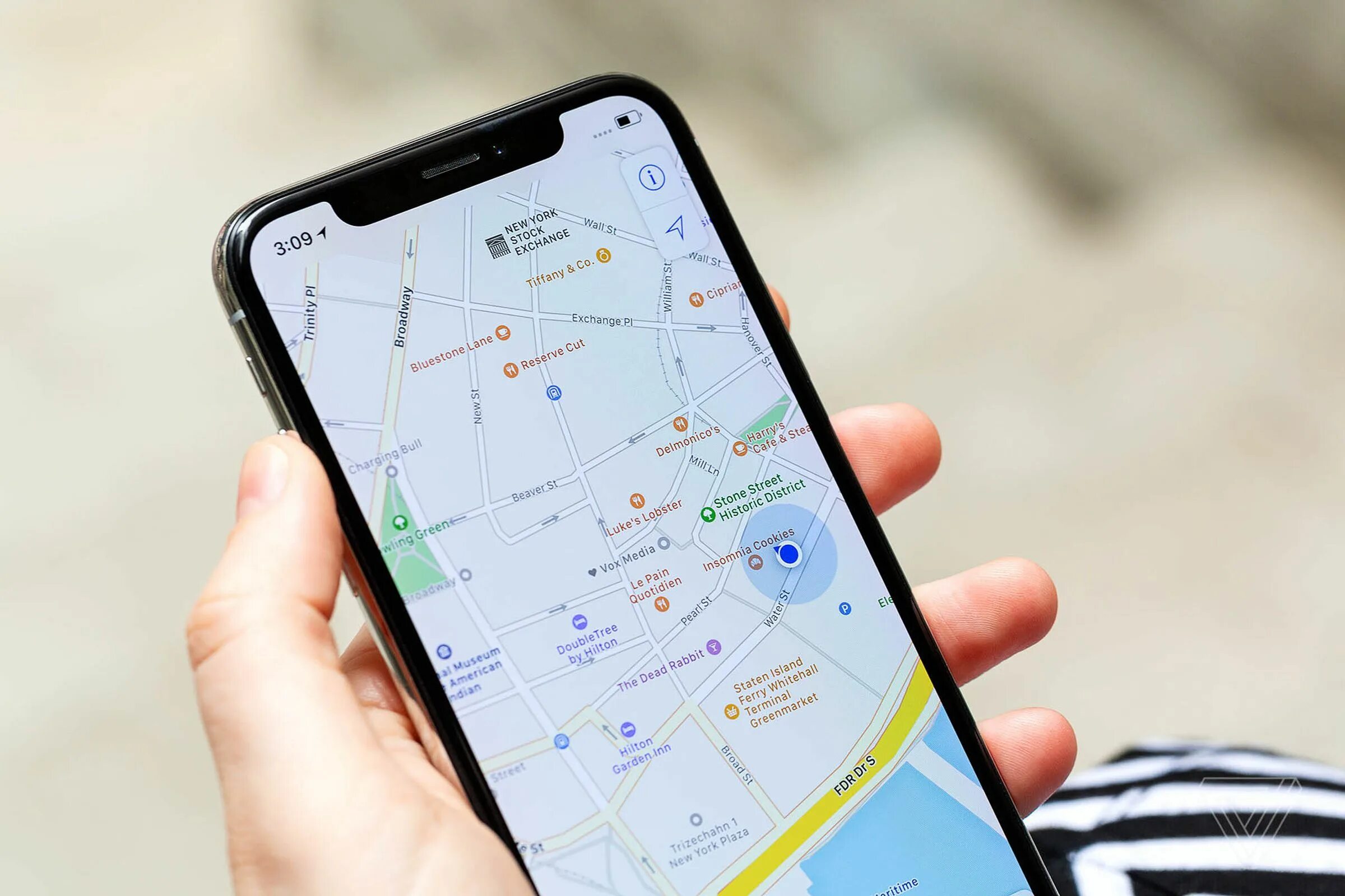 Map mobile