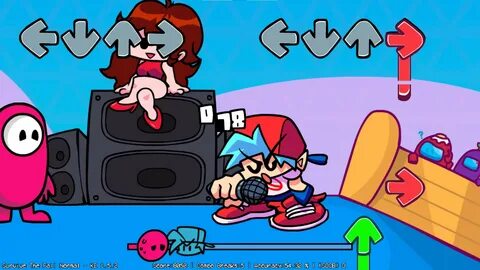 Friday night funkin fall guys