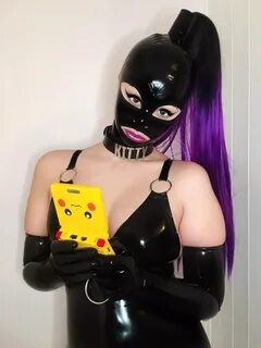 Wanna play ? created by latex_kitty at girlsinhoods - FAPPCELEBS.COM.