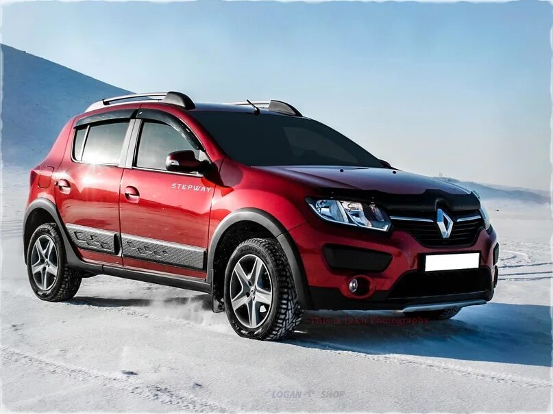 Спойлер VARIO-X - установка. - Renault Sandero Stepway (2G), 1,6 л, 2015 года ст