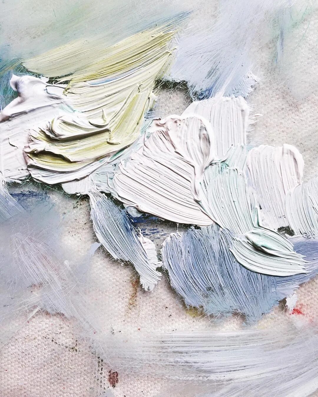 мазки краски. фактура в живописи. пастельный фон для презентации. текстурная живопись. картина ольга абрамова кувшинки.