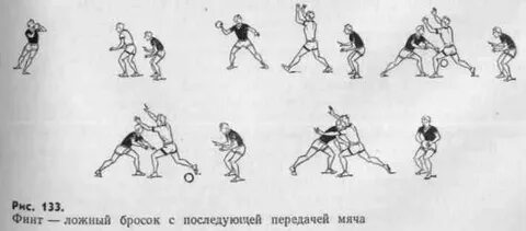 Гандбол блокирование
