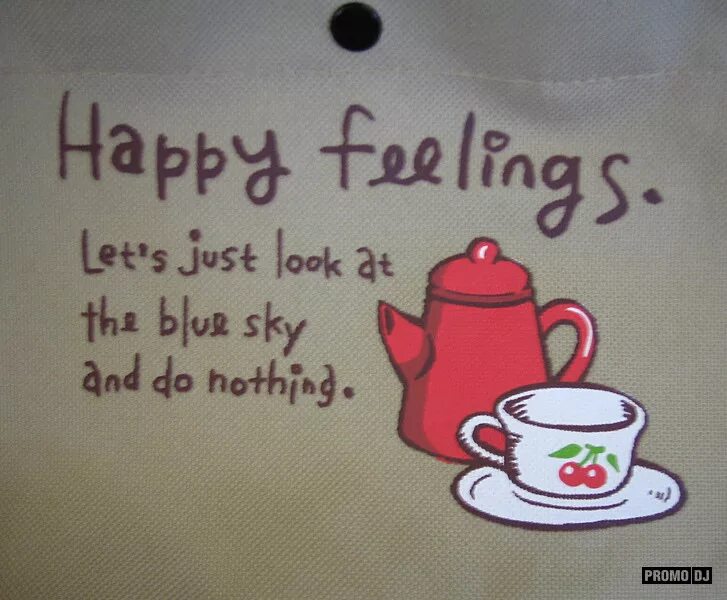 What a happy feeling. What a happy feeling