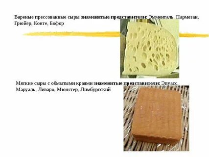 Прессованные сыры