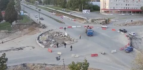 Ремонт перекрестка