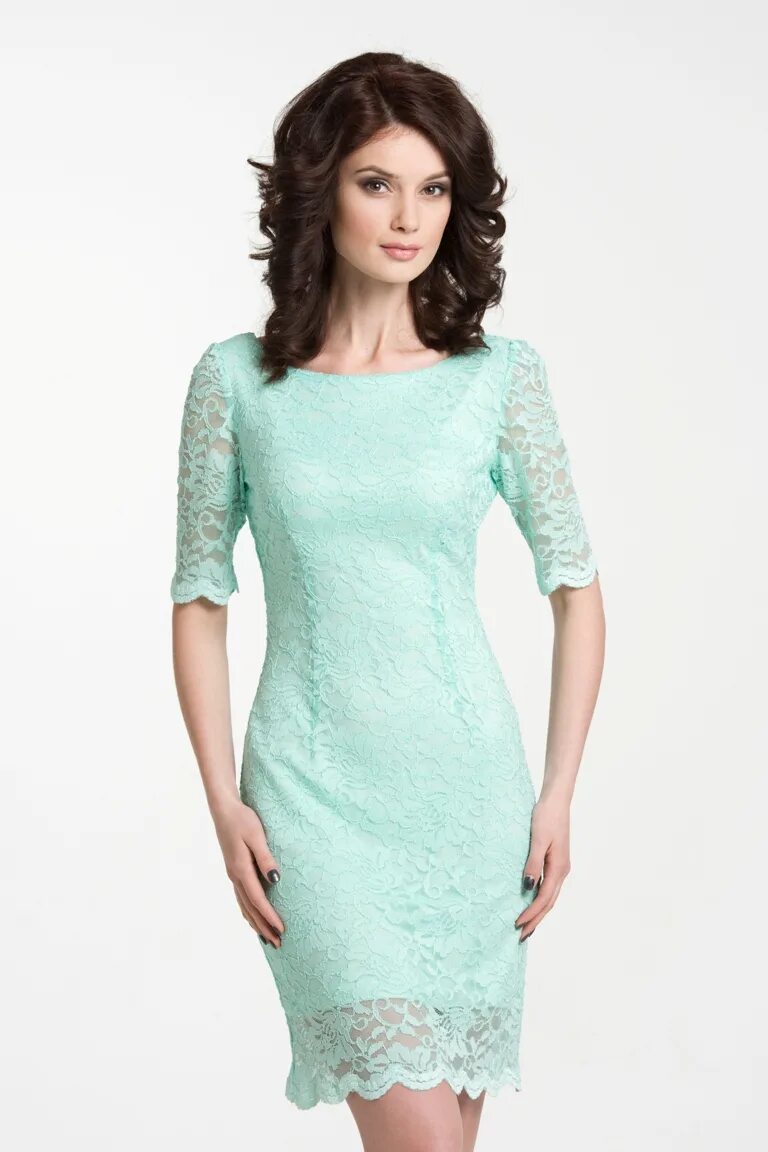 Латвийский трикотаж магнолика. Модели платьев. Reserved or 586-59x-38 платье. 32 платья. 1011.