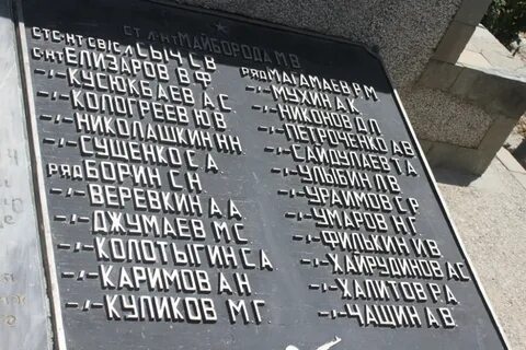 Имена 25 героев