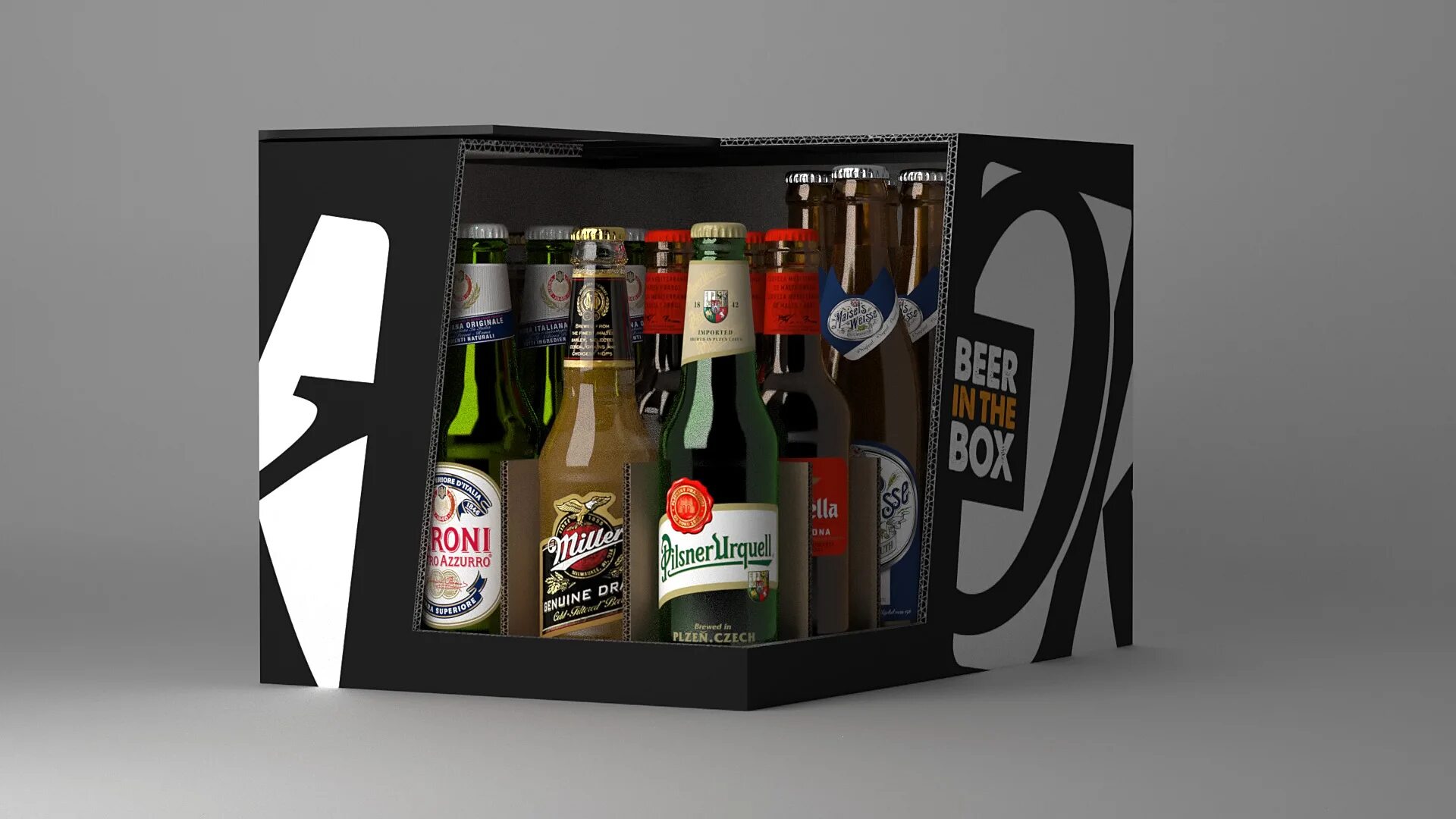 пивная коробка