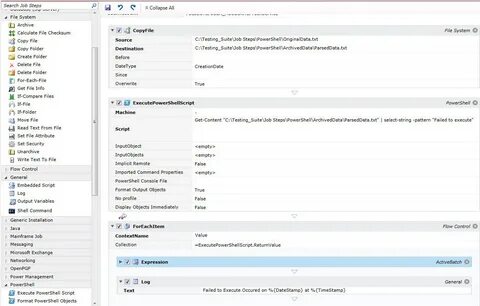 Embedding script