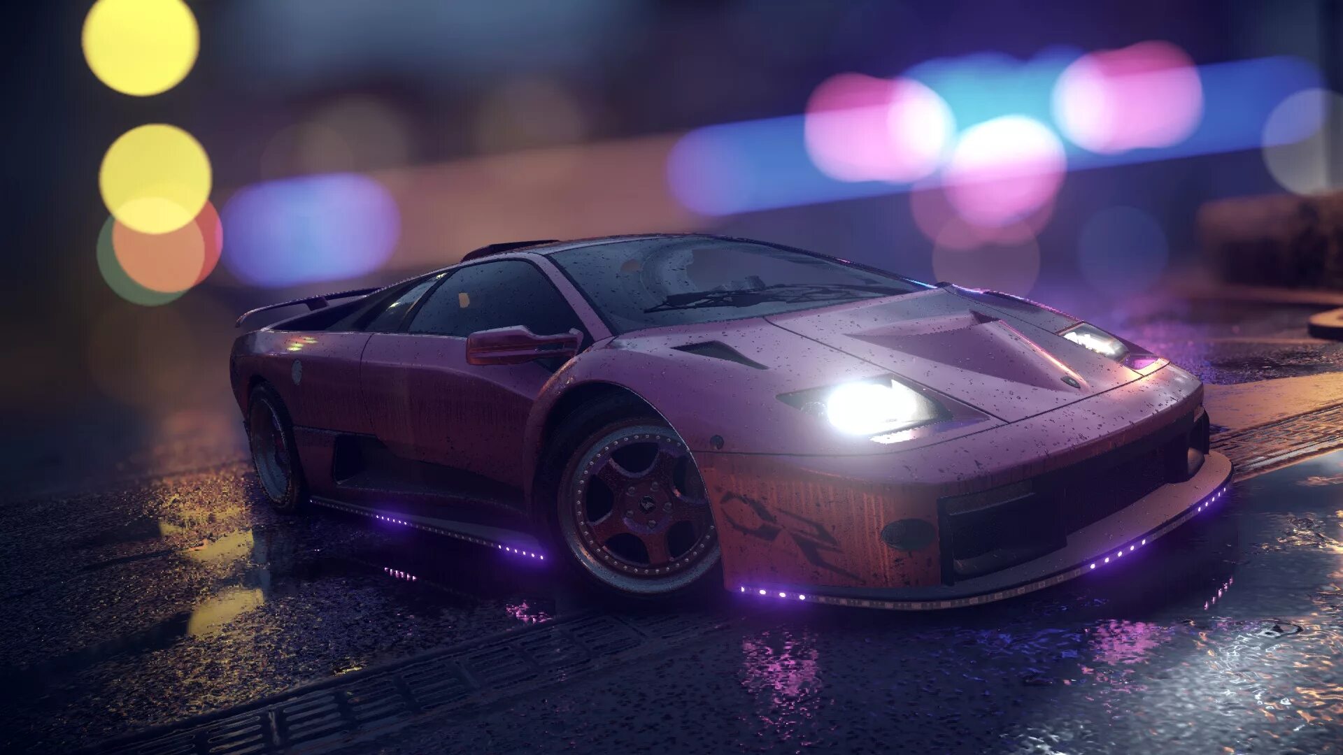 Luminary speed. Ламборджини диабло NFS 2015. Lamborghini Diablo NFS. Lamborghini NFS 2015. Нфс неон Ламборджини.