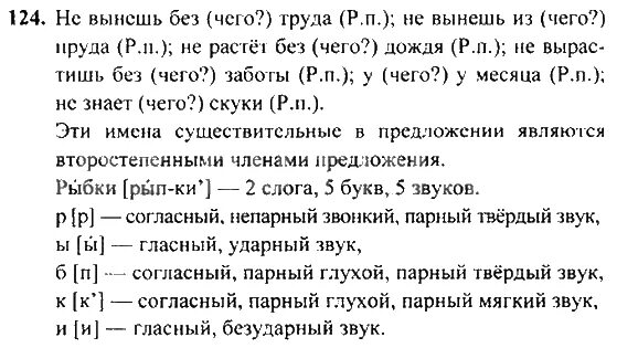 Упр 124 стр 5 класс. Русский язык 4 класс упражнение 124. Ответы по русскому языку 4 класс. Русский язык 4 класс номер 263. Русский язык 4 класс 2 часть страница 124 упражнение 262.