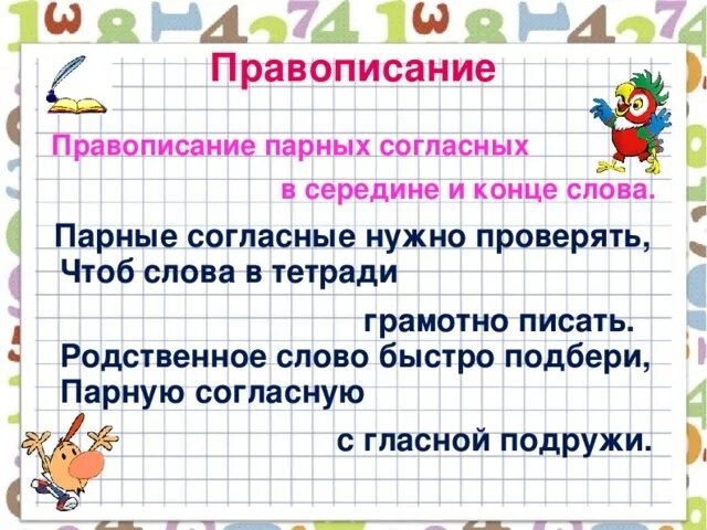 Чтобы проверить правописание парных согласных нужно. Парные согласные надо проверять. Парную согласную надо проверять чтоб слова в тетради.