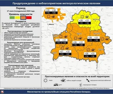 Погода в белоруссии на июль 2024