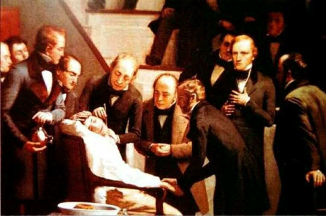 Когда была первая операция. Первая операция под наркозом (г. Уэллс, 1844 г.),. Уильям Мортон наркоз.
