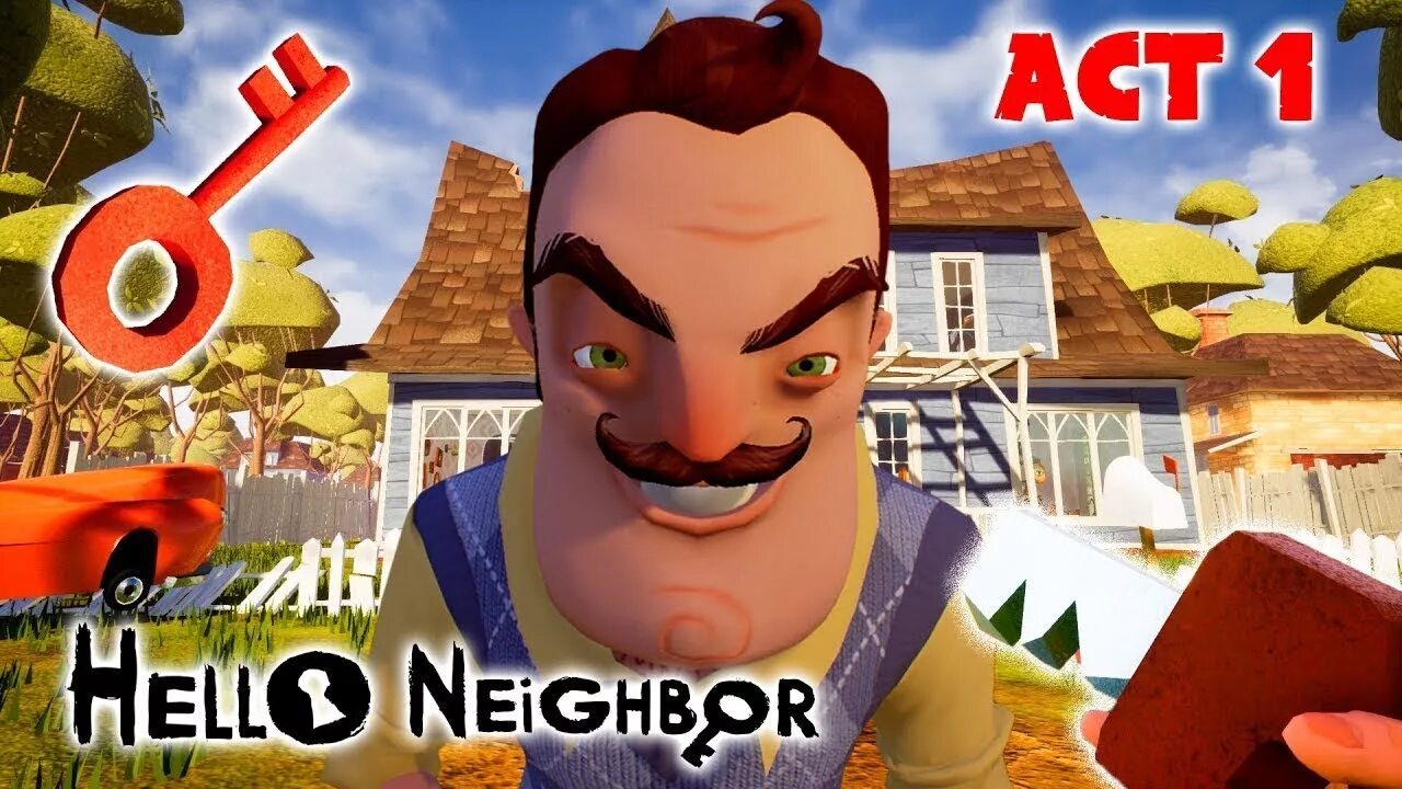 Привет сосед 1. Hello Neighbor акт 1. Дом привет соседа из 1 акта. Secret Neighbor 1 акт. Хеллоу прохождение