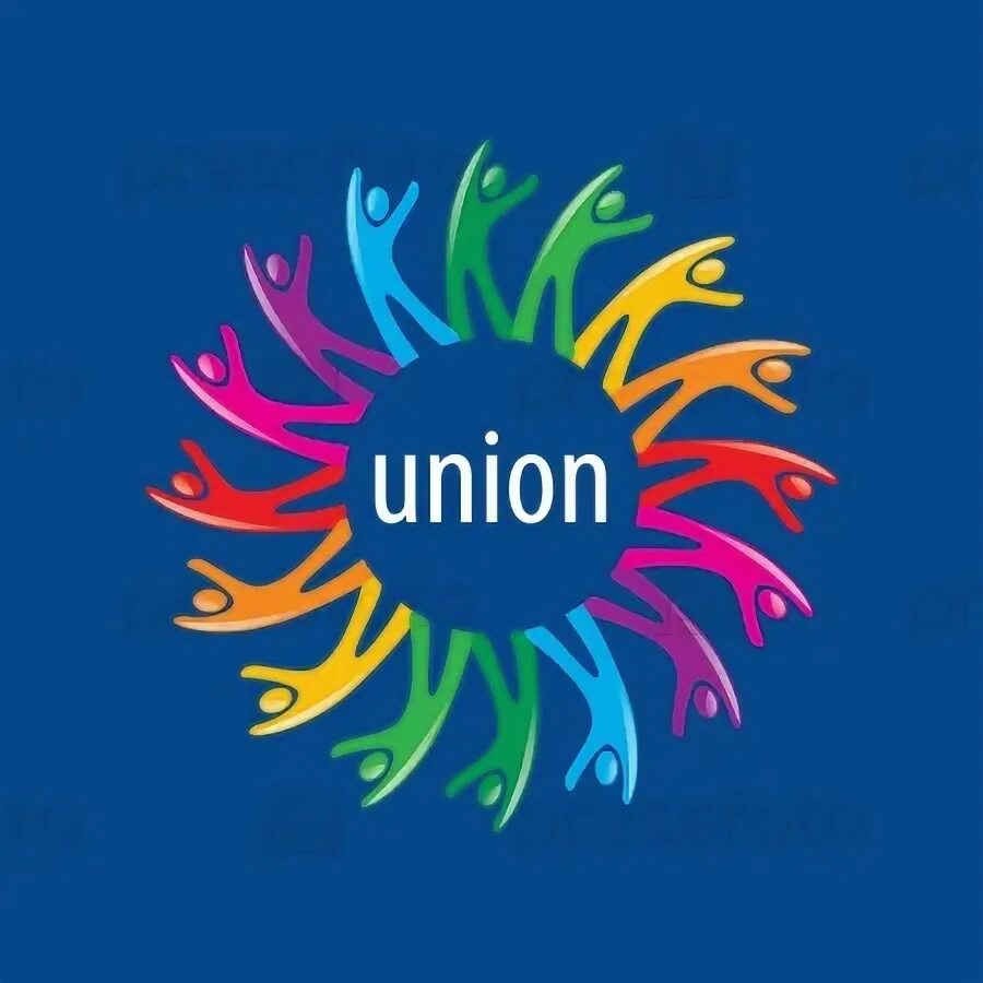 Support colour. Trade Union logo.