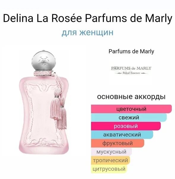 De marly delina la rosee. Делина ля Розе Парфюм. Парфюм Делина розовый. Delina Parfums de Marly Ноты. Делина Марли духи Ноты.