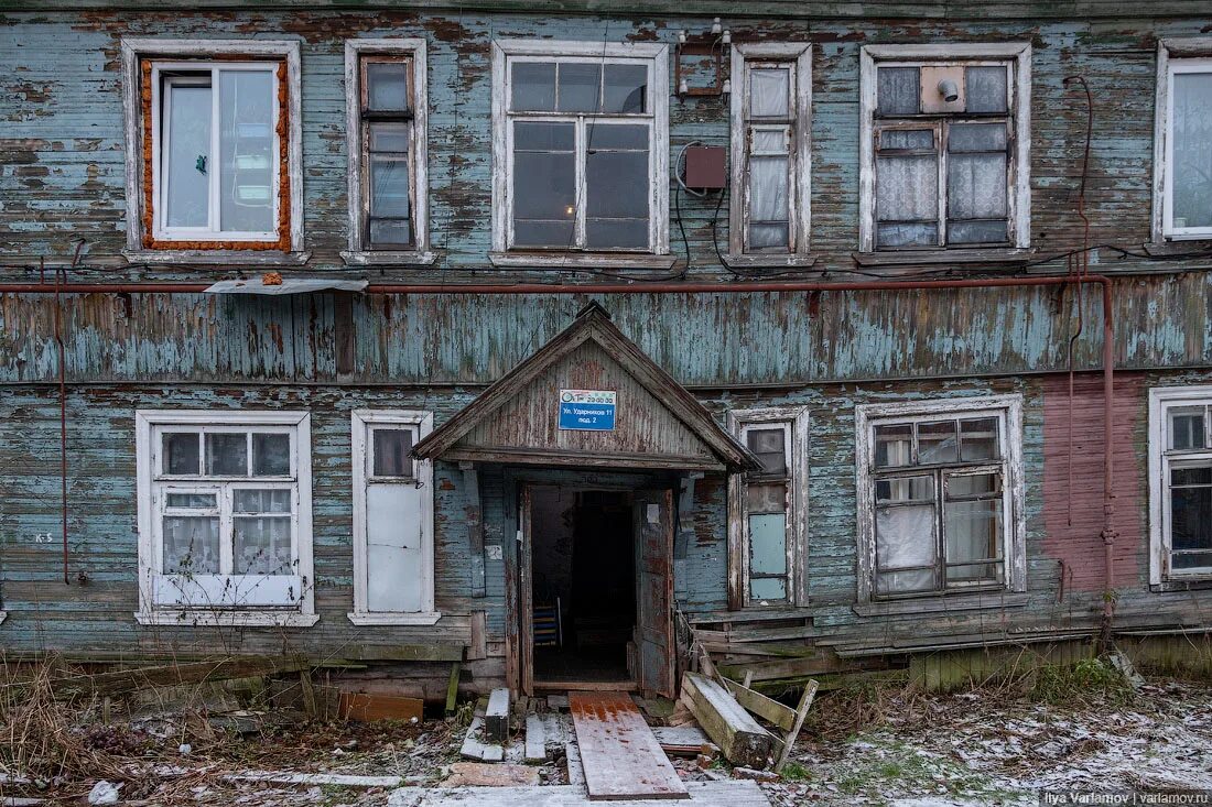 В бараке в отдаленном