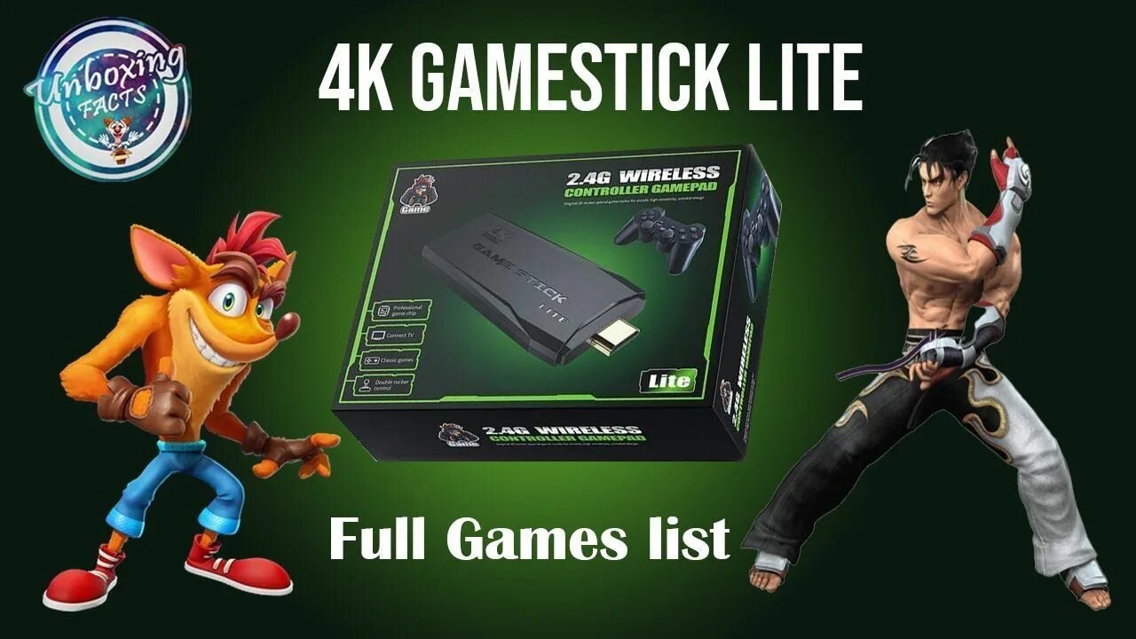 Game stick lite звук