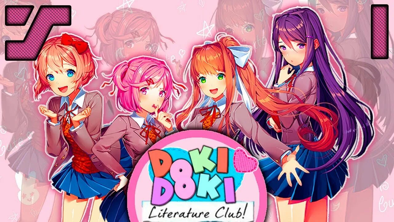 Доки доки литературный клуб обложка игры. Нацуки doki doki. Доки доки литературный клуб плюс. Юри ддлк. Фулл тук тук литературный клуб.