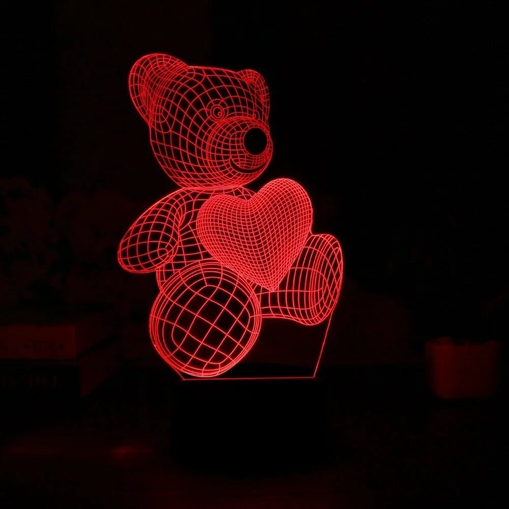 3d ночник. Креативный 3 д светильник. 3д светильник дочери. Visualization lamp 3d creative инструкция по применению