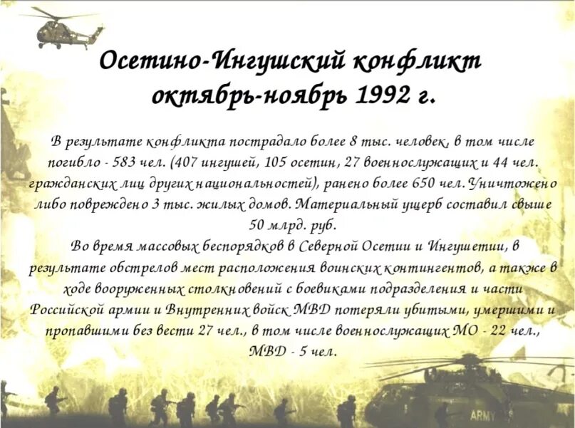 5 октября 1992 года что случилось. Осетино-Ингушский конфликт 1992 года. Осень 1992 осетино Ингушский конфликт. Осетино-Ингушский конфликт 1992 года итоги. Причины осетино-ингушского конфликта 1992 кратко.