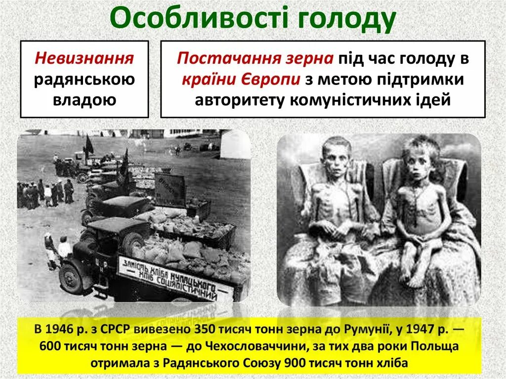 Голод 1947 года