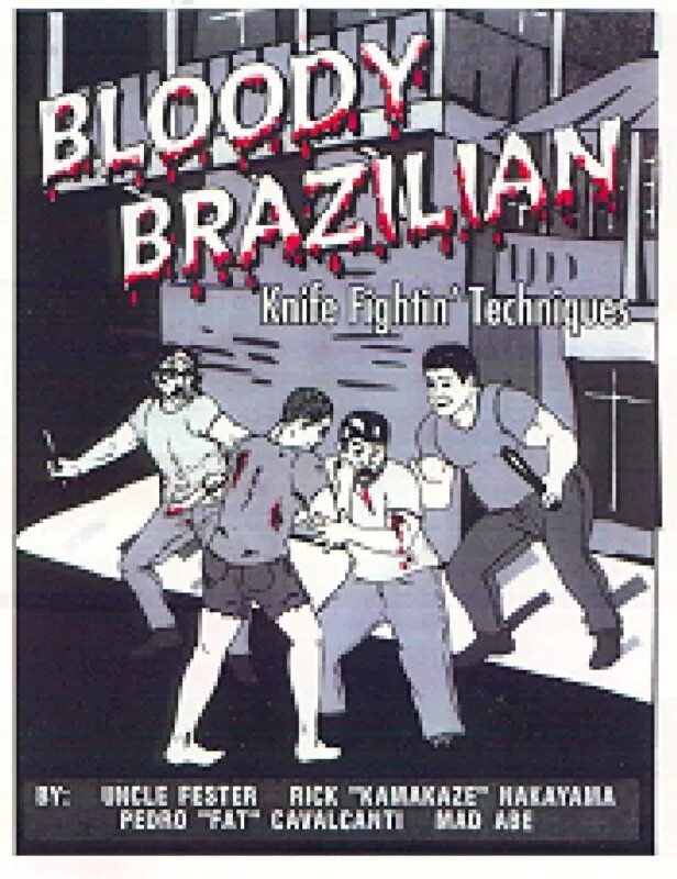 Bloody Brazil. Knife Fight books. Bloody Brazil tooza.