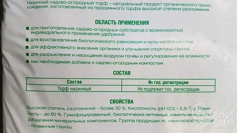 Ph торфа