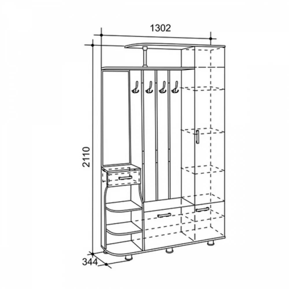 Прихожая чертежи схемы. Прихожая чертежи схемы. 2. Прихожая аттика а-01 вешалка с обувницей. Прихожая чертежи схемы.