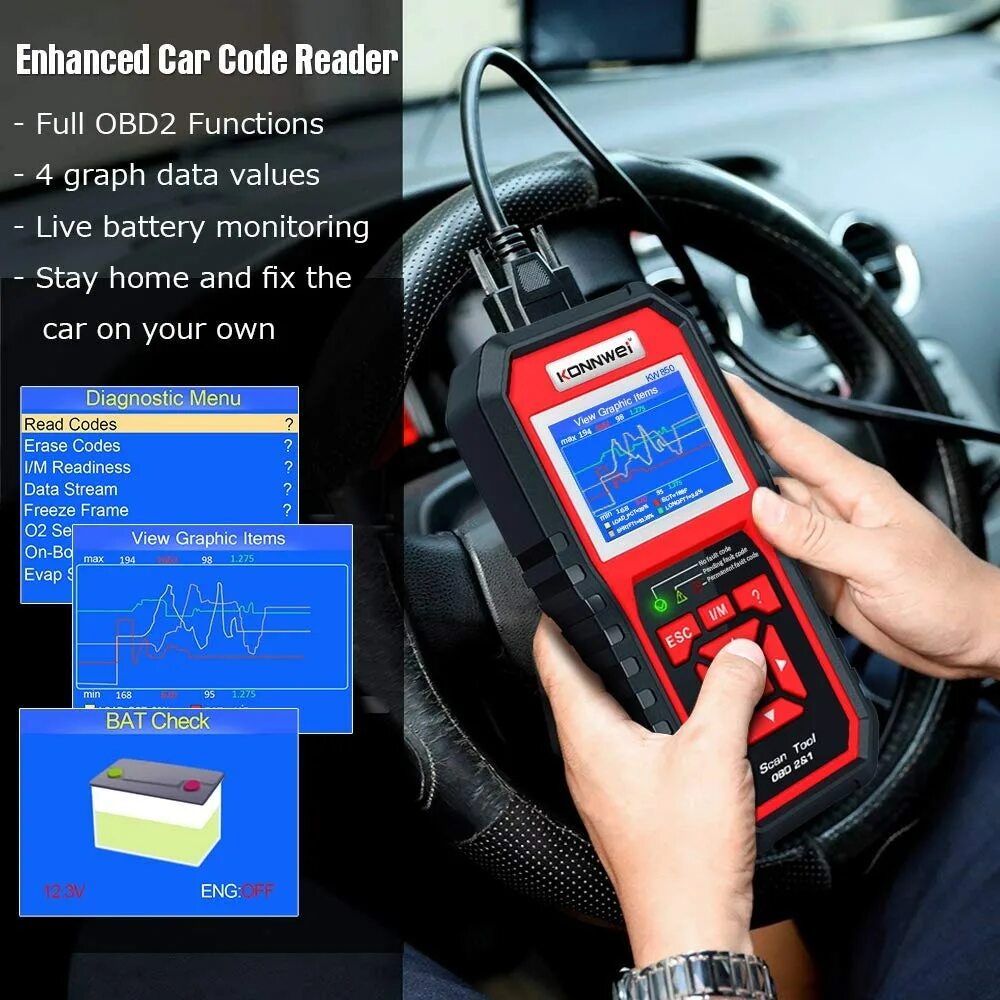 Car coding. Konnwei kw850 obd2. автосканер konnwei kw850. konnwei kw850 obd2 car diagnostic scanner tools obd 2 auto diagnostic tool check engine automotive car scanner code reader black. самый лучший автосканер.