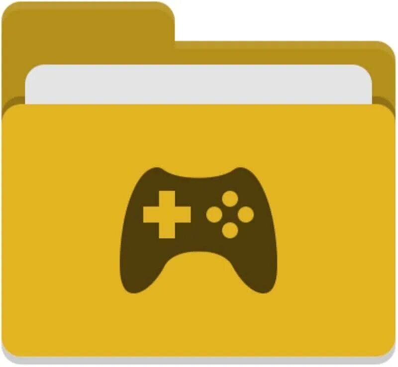 In the folder with game. In the folder with game