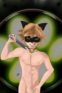 adrien agreste, cat noir, chat noir, miraculous ladybug, 1boy, big penis, c...