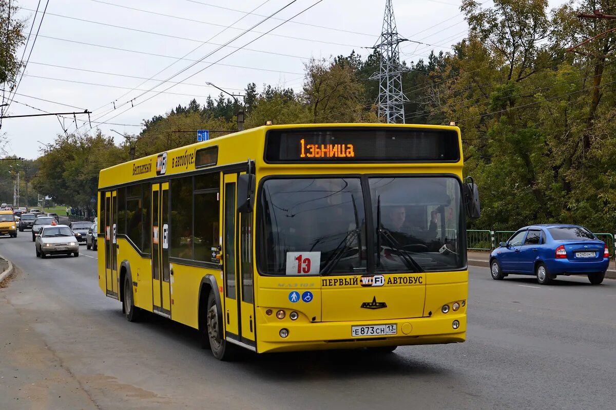 Тольятти автобус МАЗ 103. Первый автобус Саранск. Автобусы Саранск. 1 Автобус Саранск.