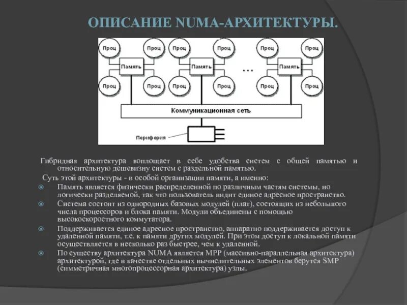 Numa vserver. Numa vserver