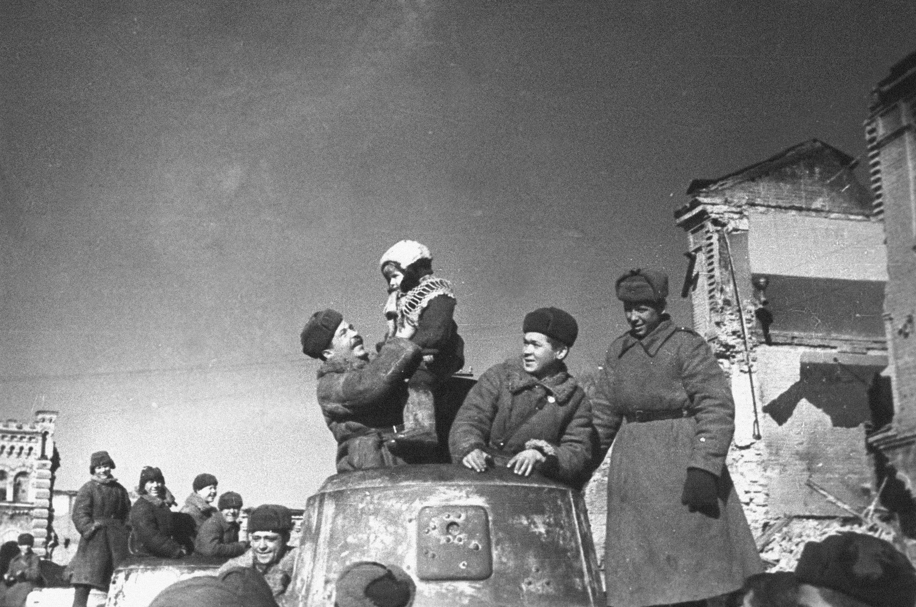 Освобождение Вязьмы март 1943.