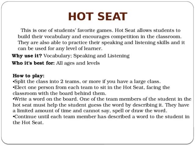 Be also able to. Hot Seat game. Hot Seat игра английский pictures. Hot Seat activity. Hot Seat language game.
