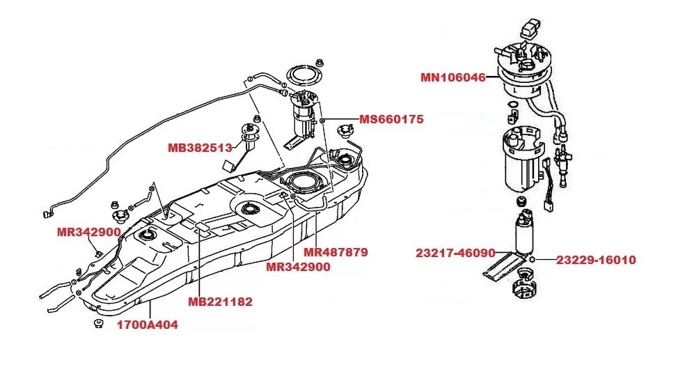 Стеклопластиковый бак на Pajero II? Техзадание - Mitsubishi Pajero (2G), 4 л, 19