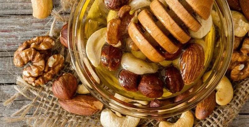 Best Buddy Edible Gift, Raw Honey & Walnuts, Unique Gift For Friend, Care Giver,