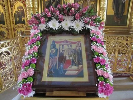 Сретение цветы