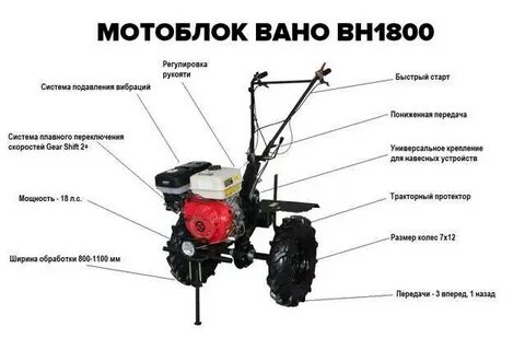 Диаметр вала мотоблока