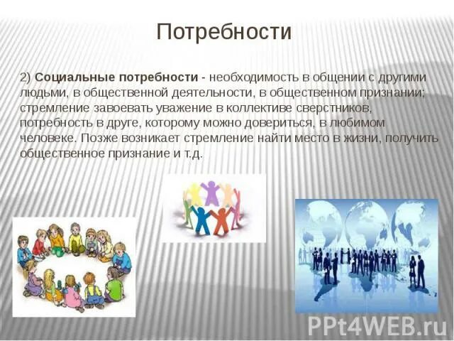 Потребность в общении возникает. Социальные потребности. Общение социальная потребность. Социальные потребности человека. Социальное - потребность в общении с другими людьми.