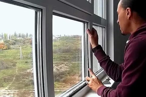 Как заменить стеклопакет в окне видео