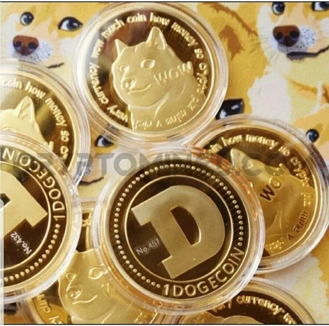 Доги коин цена. Монета догикоин. Догикоин значок. Валюта Dogecoin Doge. Биткоин с собачкой.