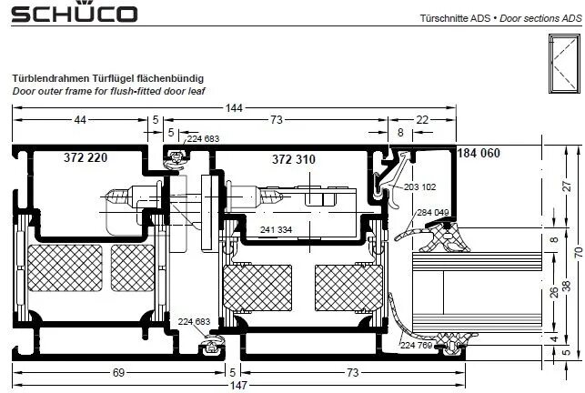 Schuco AWS 70 Hi чертёж. Schuco ads. Schuco AWS 75 si +ads разрез. Дверь входная стеклянная профиль Шуко умный замок. Detail 60