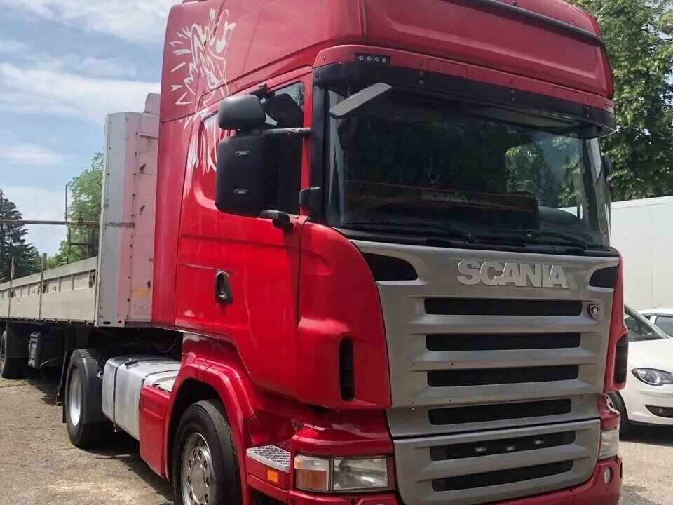 Продажа скания в россии. Scania r420. Scania r 2008. Scania r 2008 Red. Scania r440 2008.