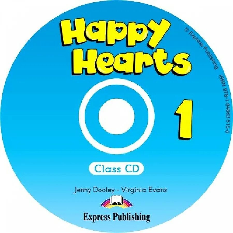 Happy Hearts 1 class CD. Audio class book. Happy House 1: class Audio CD. Happy Hearts 1 activity book.