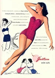 Vintage Swimsuits. 